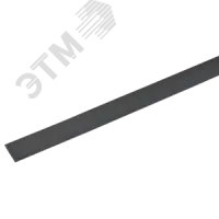 Трубка термоусадочная ТТУ 10/5 черная 1м GENERICA