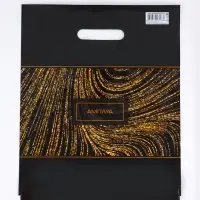 Пакет подарочный &laquo;Амплуа&raquo; полиэтиленовый с вырубной ручкой, ламинированный 31&times;40 см, 30 мкм