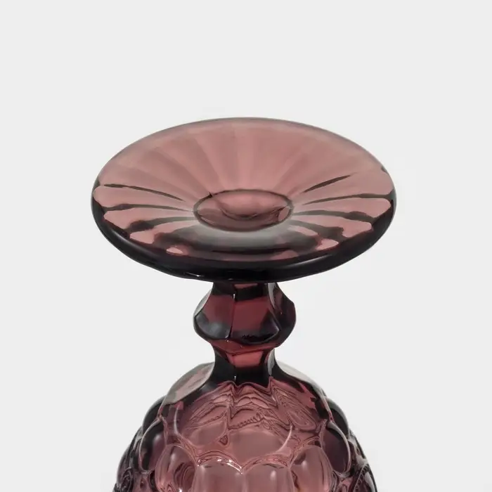 Бокалы для вина Magistro &laquo;Ла-Манш&raquo;, 250 мл, набор 2 шт., стекло, розовые