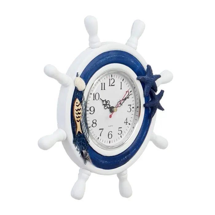 Часы настенные интерьерные &laquo;Клевант&raquo;, дерево, кварцевые, дискретный ход, d=26 см, от батарейки 1&times;АА