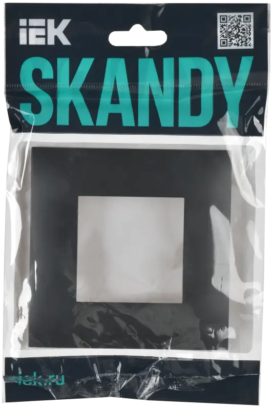 SKANDY Рамка 1-местная SK-F01T титан IEK