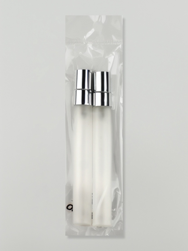 Флакон для парфюма, с распылителем, стеклянный, 10 мл, фасовка - 2 шт, цвет серый Флакон для парфюма, с распылителем, стеклянный, 10 мл, фасовка - 2 шт, цвет серый