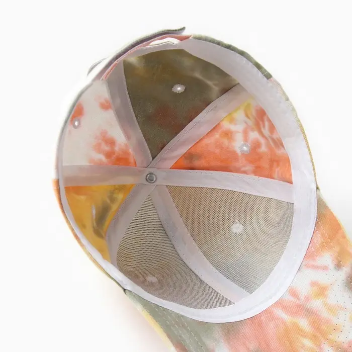 Кепка женская MINAKU Tie-dye, оранжевая, розовая, размер 54-56