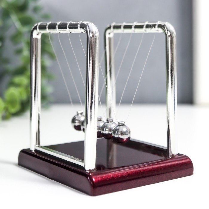 Маятник Маятник "Шары техно" квадрат 9 x 9 x 7,5 см