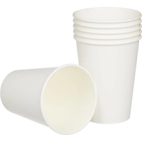 Стакан одноразовый бум однослойный d-90мм 300мл белый 800шт/кор