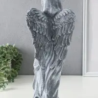 Фигура гипс &laquo;Ангелина с младенцем&raquo;, 40&times;17&times;10 см, антик