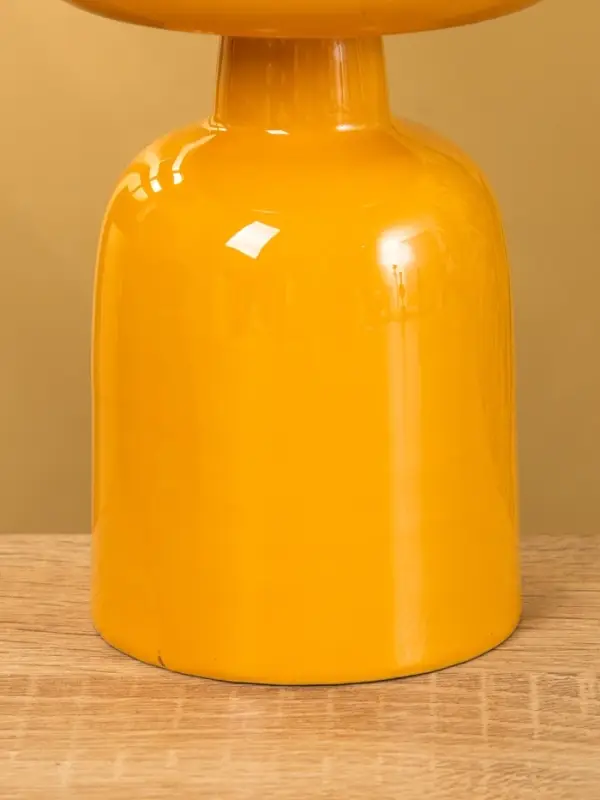 Подсвечник на 1 свечу "Песок" глянцевый 10х10х13 см