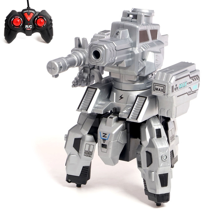 Робот радиоуправляемый «Ультраатака», стреляет гелиевыми пулями, цвет МИКС Робот радиоуправляемый «Ультраатака», стреляет гелиевыми пулями, цвет МИКС