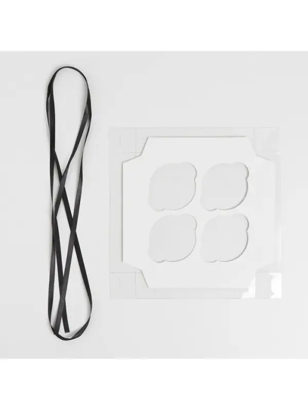 Коробка для капкейков, кондитерская упаковка с пластиковой крышкой, 4 ячейки &laquo;23 февраля&raquo;, 16&times;16&times;10 см