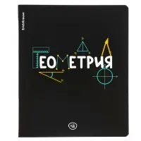 Набор предметных тетрадей ErichKrause. Inscription, 12 предметов, 48 листов, со справочным материалом, обложка из мелованного картона