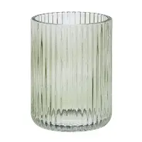 Стакан для ванной комнаты тм VETTA Ингрид, стекло, зеленый, 7х7х9,5см