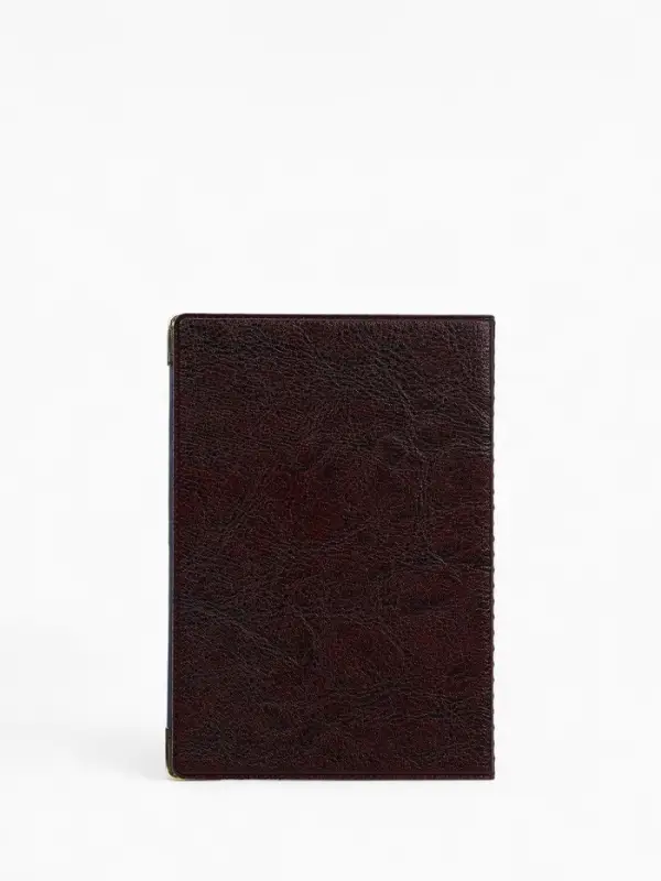 Обложка на паспорт, бордовая