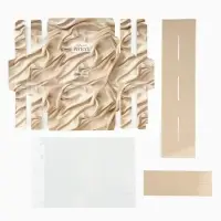 Коробка под 8 конфет с ячейками &laquo;Нежность&raquo;, 10&times;18.5&times;3 см