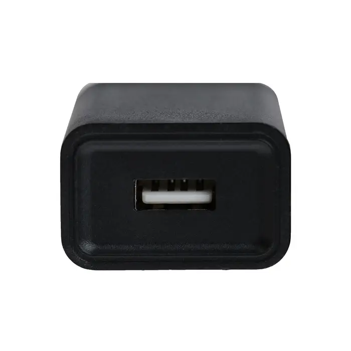 Сетевое зарядное устройство GQ-1, USB, 2.4 А, чёрное