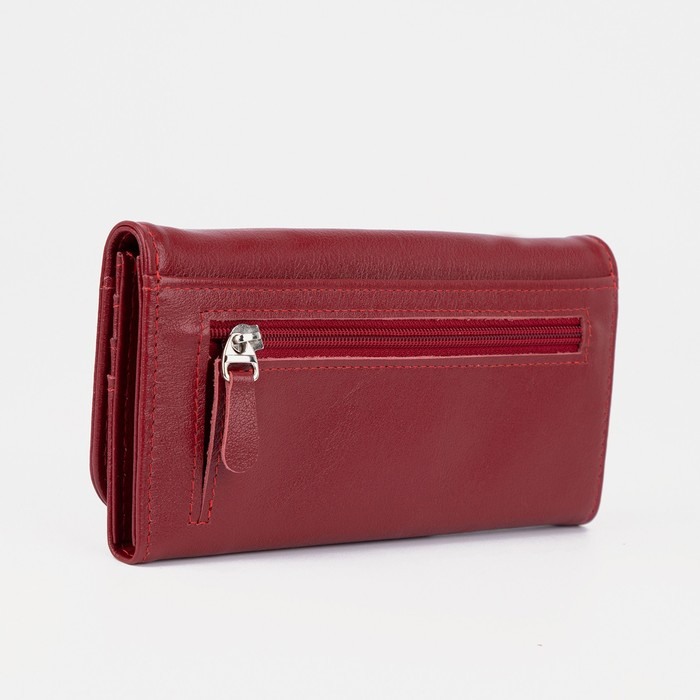 Кошелёк женский на застёжке, цвет красный Кошелёк женский на застёжке, цвет красный