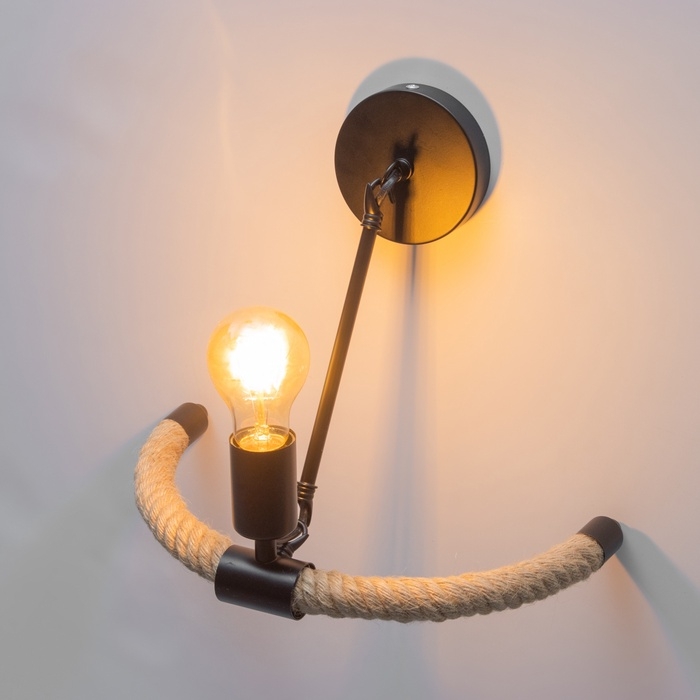 Бра  Бра "Аврора" Е27 40Вт черный 15х20х22см