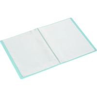 Папка файловая на 40 файлов Attache Акварель А4, плтн 350мкм, бирюзовая