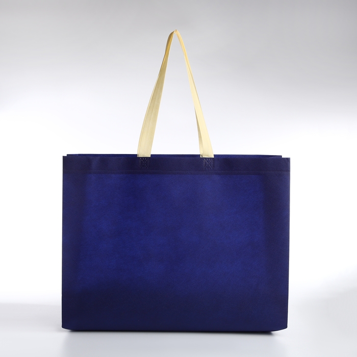 Сумка пляжная без застёжки, цвет синий Сумка пляжная без застёжки, цвет синий