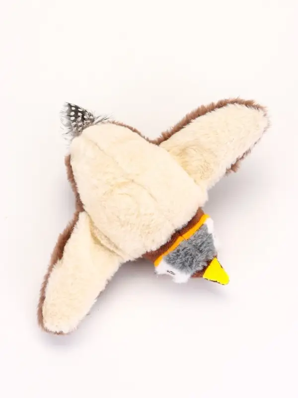 Интерактивная игрушка для животных &laquo;Воробей&raquo;, коричневая