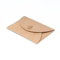 Конверт под сертификат, крафт, 10.5×7 см