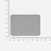 Лейбл Eta Soft Touch, XL, серый