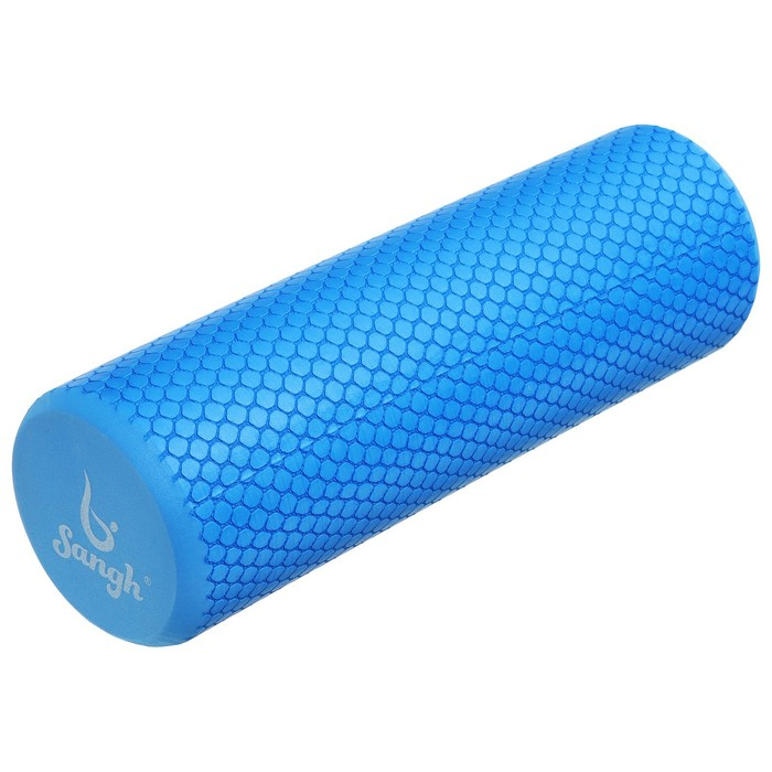 Ролик массажный Sangh, 30х9 см, цвет синий Ролик массажный Sangh, 30х9 см, цвет синий