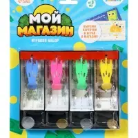 Игровой набор &laquo;Мой магазин&raquo;: пластиковая касса, монеты, деньги (рубли)