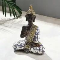Фигурка полистоун TAKE IT EASY &laquo;Будда&raquo;, мозаика, 15&times;8&times;21 см