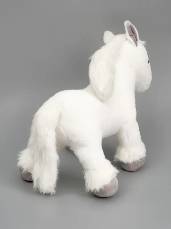 Мягкая игрушка Мягкая игрушка "Лошадка" белая, 40 см