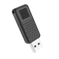 Флешка Hoco UD6 Intelligent, 64 Гб, USB2.0, чт до 30 Мб/с, зап до 10 Мб/с, чёрная