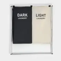 Корзина для белья Доляна LAUNDRY, складная, 60&times;40&times;58 см