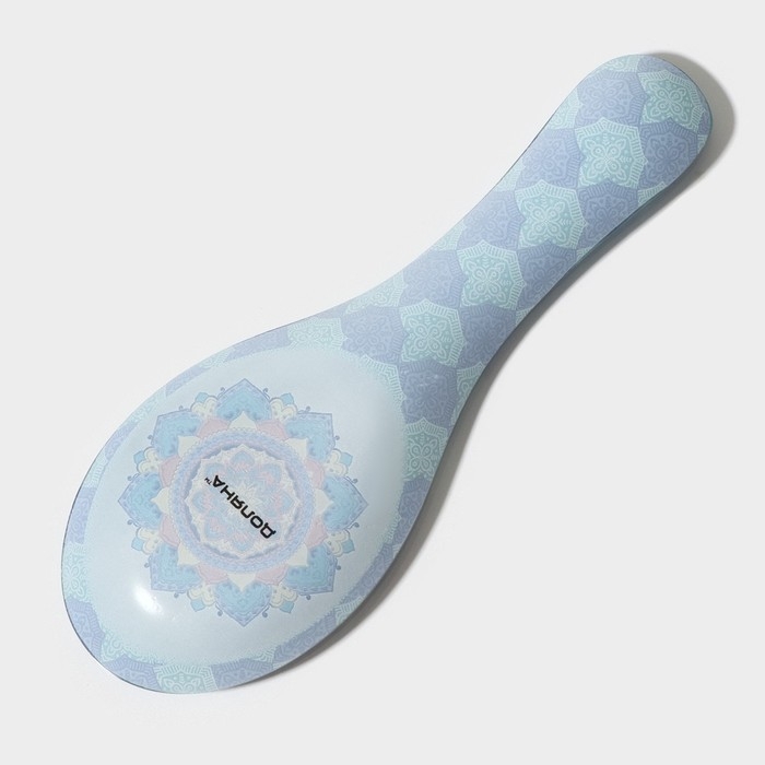 Подставка стеклянная под ложку Доляна «Анха», 21,5×7,7 см Подставка стеклянная под ложку Доляна «Анха», 21,5×7,7 см