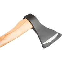 Топор 1000 г из углеродистой стали Topfort деревянное топорище