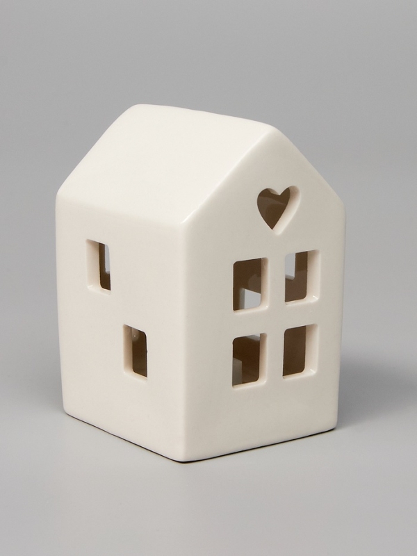 Светодиодная фигура Светодиодная фигура "Дом белый" 8х4.8х5.5, 1 LED, LR44x3(в компл.), Т/БЕЛЫЙ