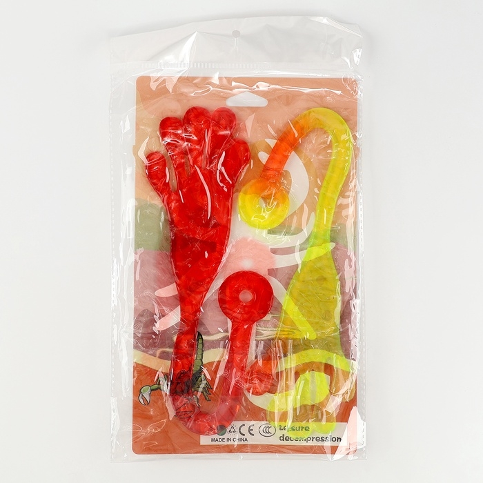 Липучка «Рука», набор 2 штуки, МИКС Липучка «Рука», набор 2 штуки, МИКС