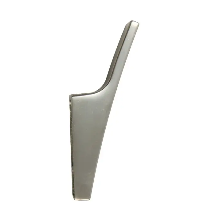 Крючок мебельный CAPPIO ASPHODEL, однорожковый, цвет сатиновый никель