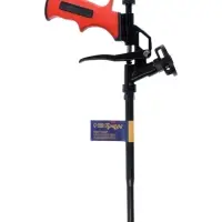 Пистолет для монтажной пены ТУНДРА, металлический корпус с тефлоновым покрытием