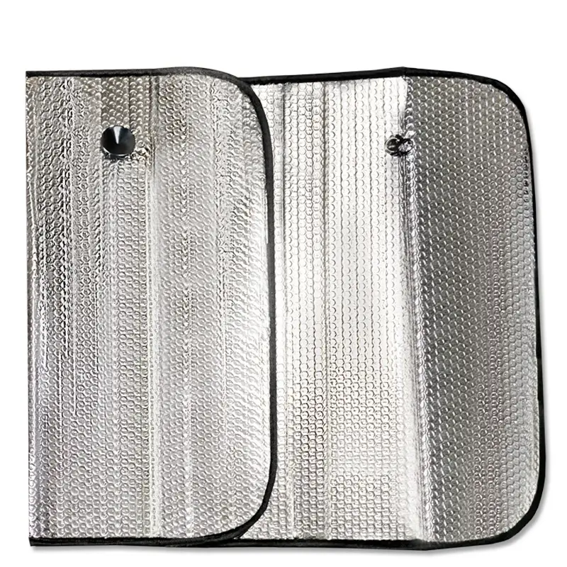 Шторка солнцезащитная (на лобовое стекло) SH-108F-M "Double Bubble" 145x70 cm