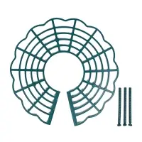 Кустодержатель для клубники, d=30.5 см, пластик, зелёный