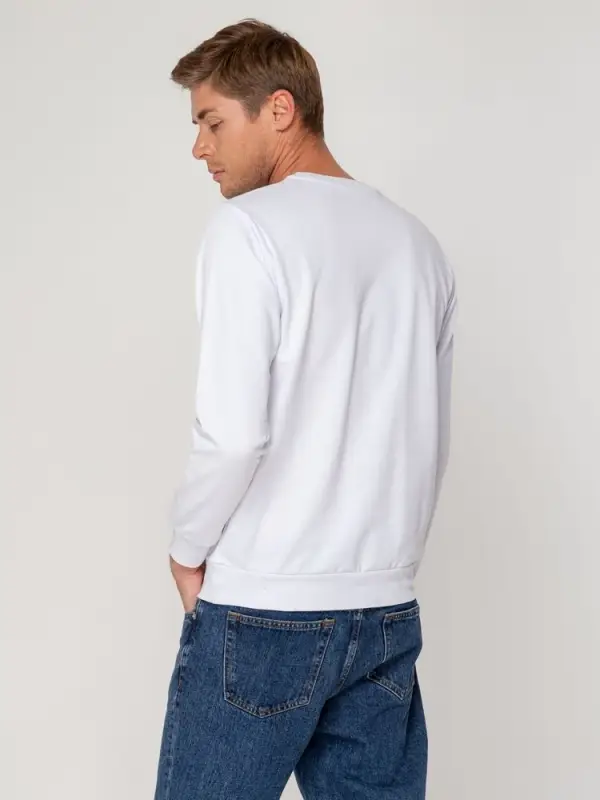 Толстовка Unit Toima, белая, размер 4XL Толстовка Unit Toima, белая, размер 4XL