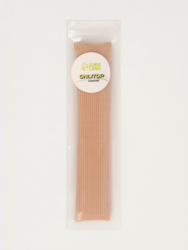 Напальчник - трубка от мазолей и натирания, для рук и ног, с силиконом, d = 2 × 15 см, цвет бежевый Напальчник - трубка от мазолей и натирания, для рук и ног, с силиконом, d = 2 × 15 см, цвет бежевый