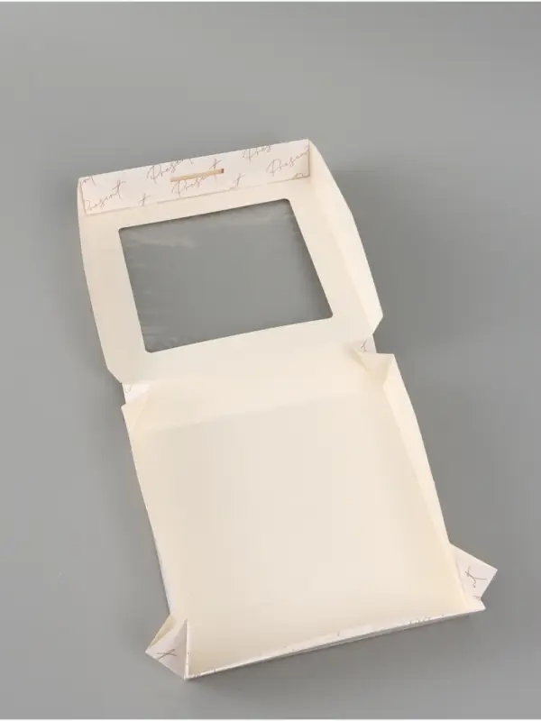 Коробка подарочная складная &laquo;Для тебя&raquo;, 20&times;20&times;4 см, с окном