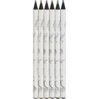 Карандаши цветные СКЕТЧ-КАРАН.SKETCH&ART,УТОЛЩ,4ММ,МЕТАЛЛИК,6 ЦВ,30-0118/01