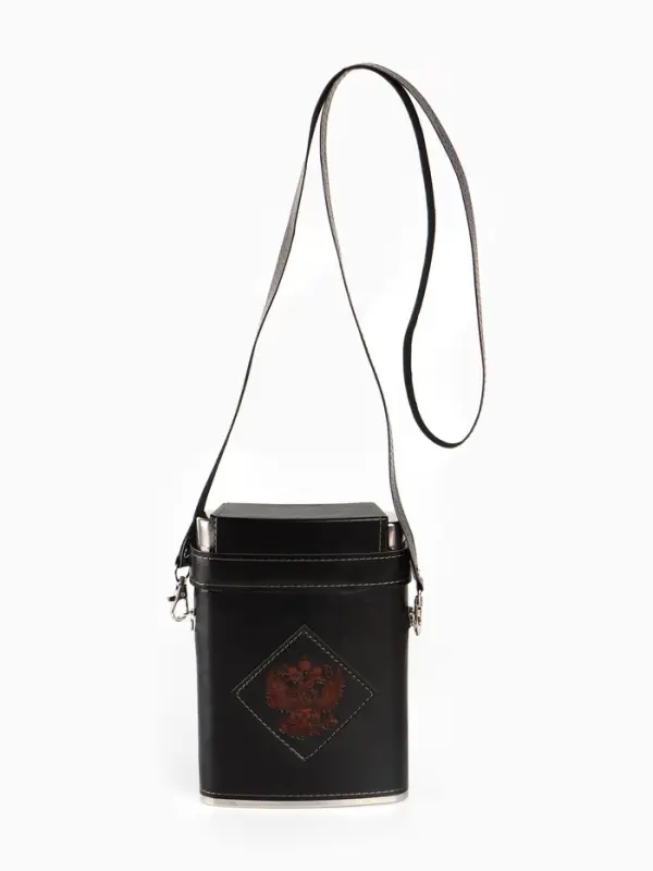 Фляжка &laquo;Герб&raquo;, нержавеющая сталь, 540 мл, 18 oz