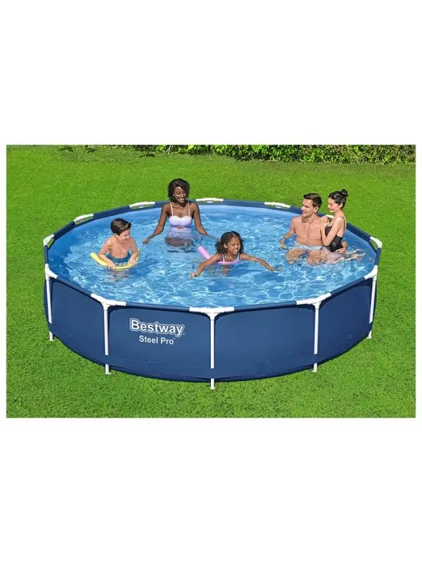 Бассейн каркасный Steel Pro, 366&times;76 см, круглый, 56706 Bestway
