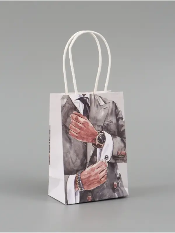 Пакет подарочный &laquo;Мужской&raquo;, 10 х 15 х 6 см