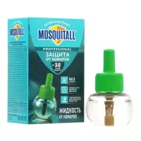 Дополнительный флакон-жидкость от комаров "Mosquitall", 30 ночей, 30 мл