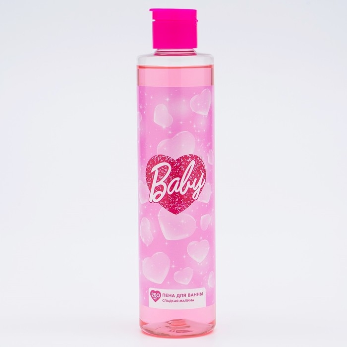 Пена для ванны Baby, 250 мл, аромат сладкой малины, BEAUTY FOX