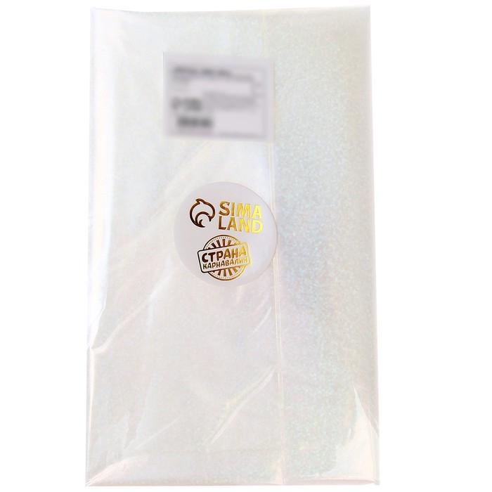 Шар воздушный полимерный 24 Шар воздушный полимерный 24", сфера, прозрачный, голография