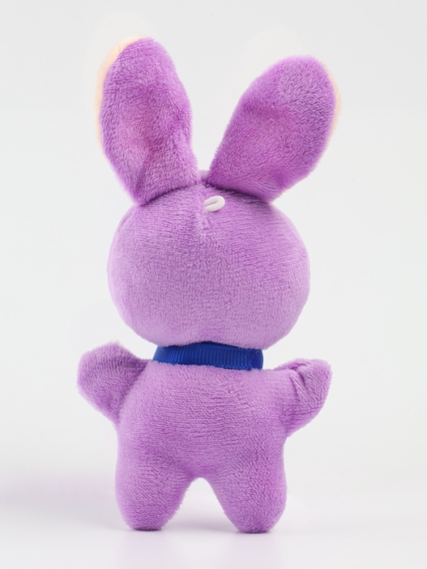 Мягкая игрушка "Заяц", цвет фиолетовый, 10х7х5 см